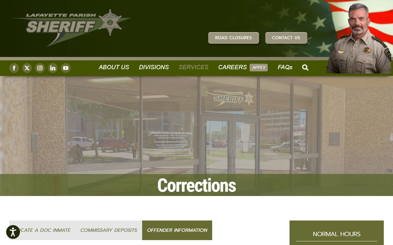 Lafayette Parish arrest records LPSO offender information