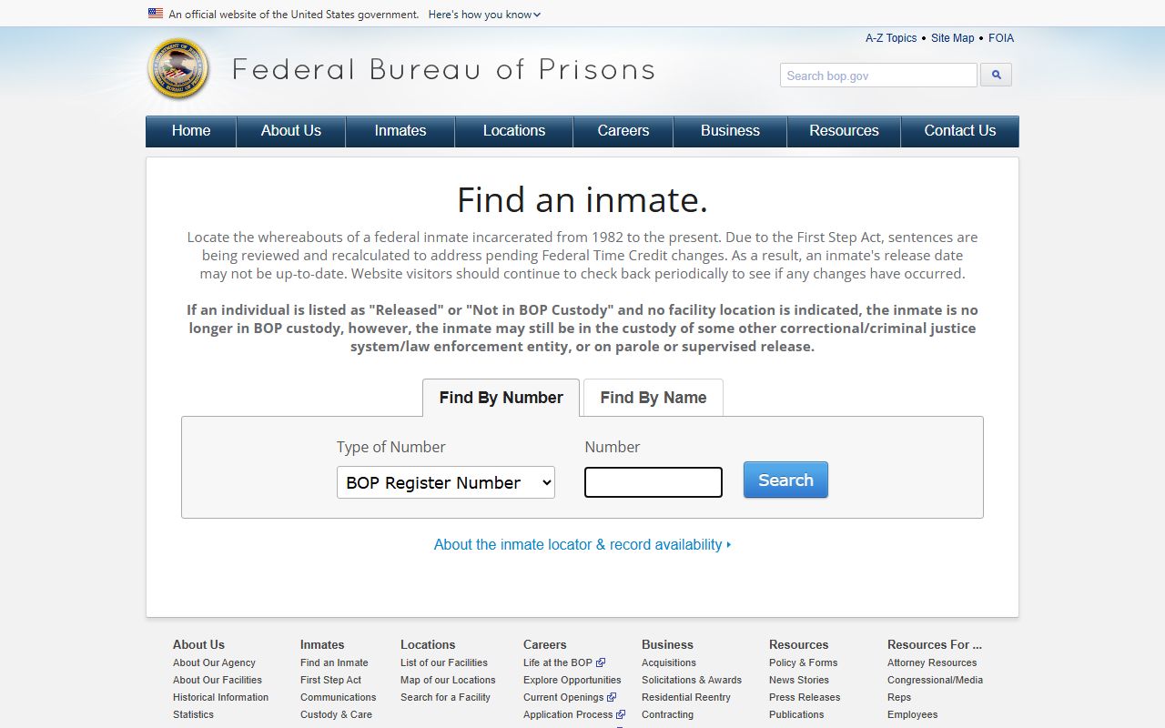 Lafayette Parish criminal court records federal inmate locator