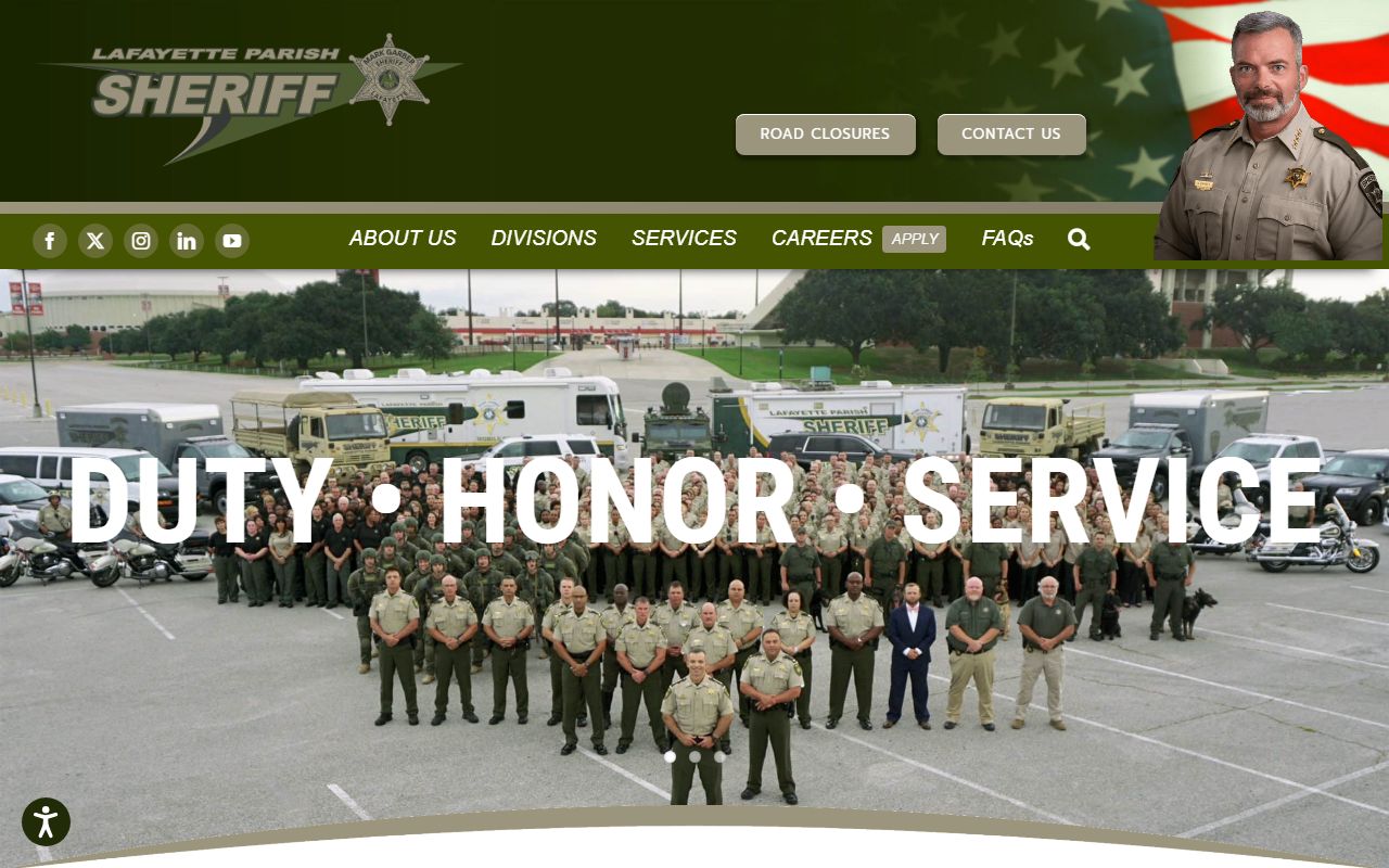 Lafayette Parish court records Sheriff's Office record access
